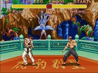 une photo d'Ã©cran de Super Street Fighter 2 sur Nintendo Super Nes